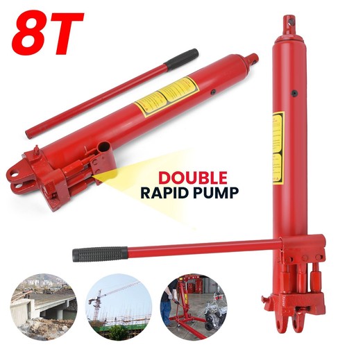Hydraulic long ram jack - ram,