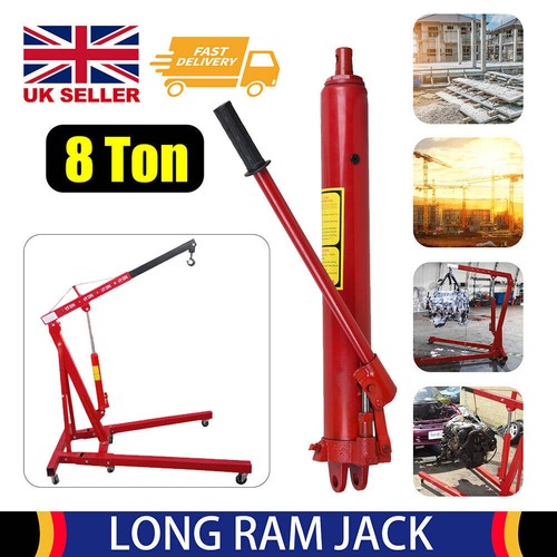 Ton hydraulic long ram - 8,