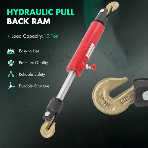 Ton hydraulic pull back - 10,