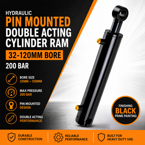 Hydraulic pin mounted - pin,