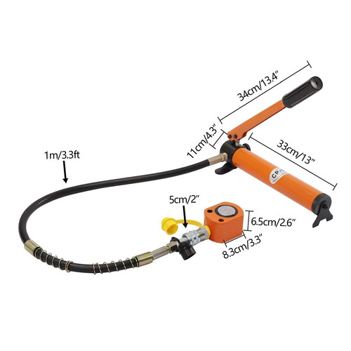 10t hydraulic ram cylinder - 10t,